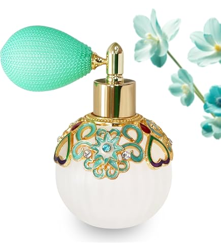 Amazon.com: yueton 100ml Vintage Crystal Style Refillable Perfume